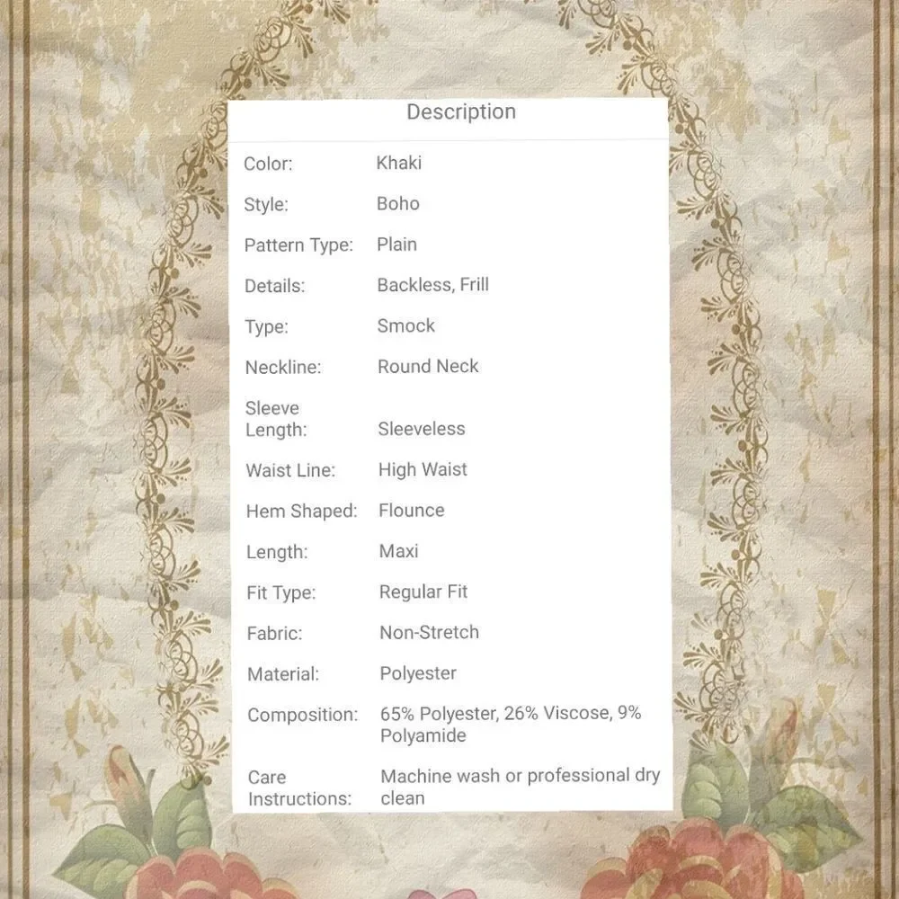 HOSTESS PICK! Women's Maxi Dress Scoop Neck with Layered Hem Size Large NWOT - Picture 7 of 8